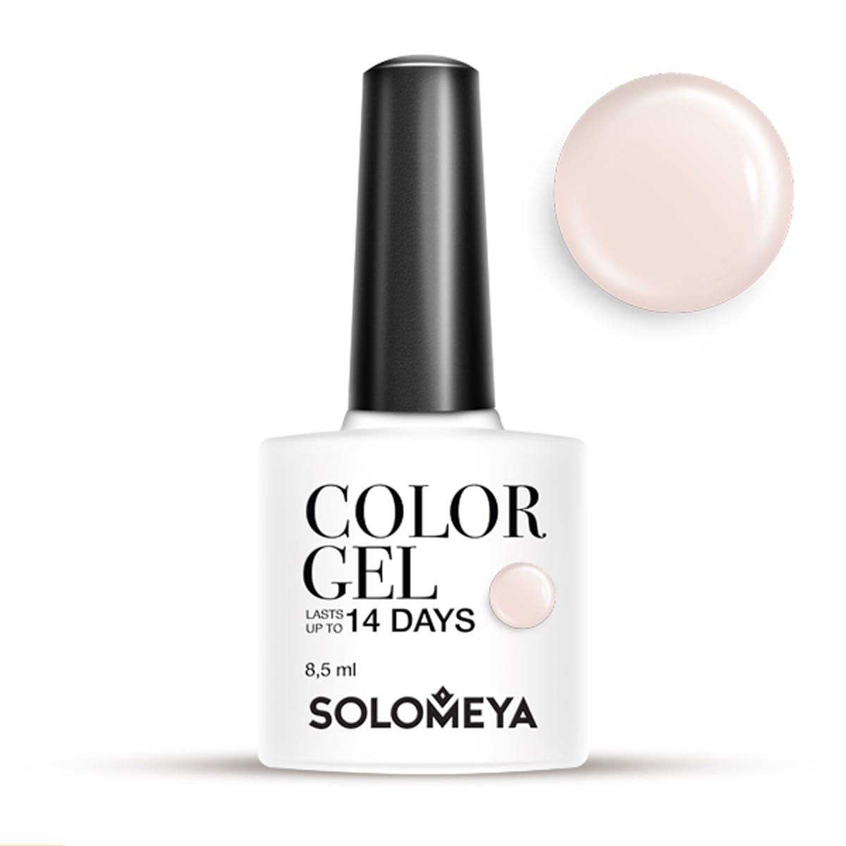 SOLOMEYA Гель-лак для ногтей SCG164 Зефир / Color Gel Marshm