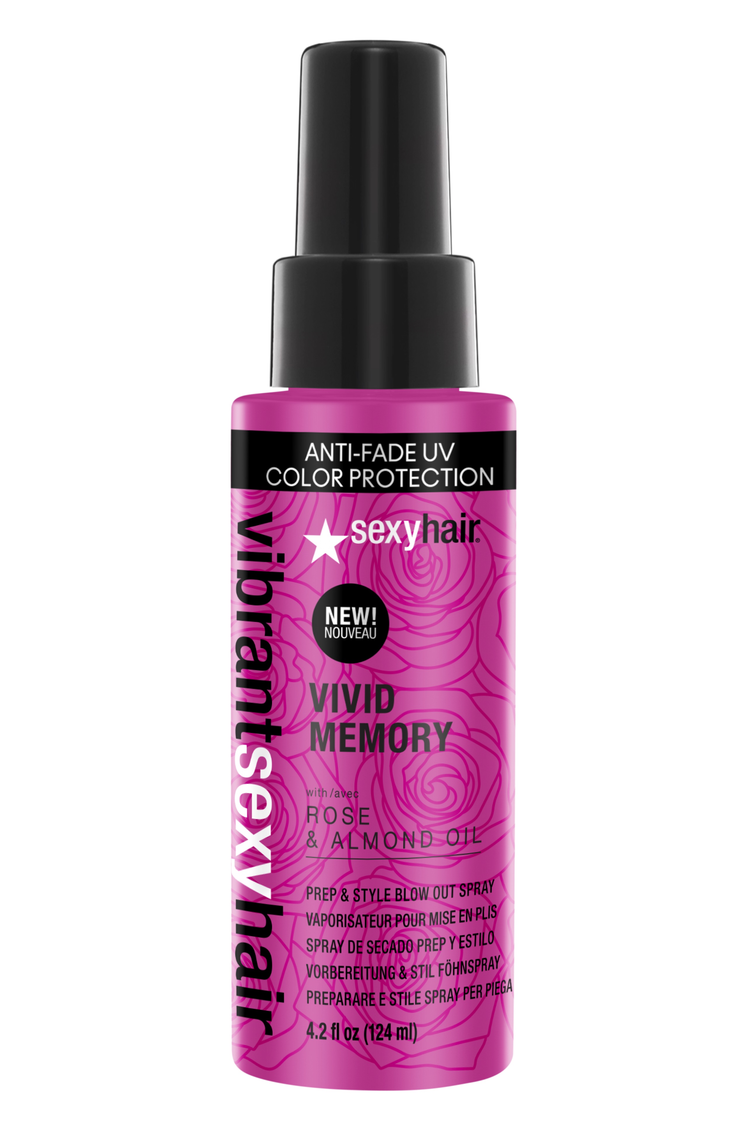 SEXY HAIR Спрей для сушки феном / Vibrant Vivid memory 124 м