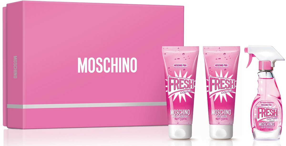 MOSCHINO Набор парфюмерный женский Moschino Fresh Pink (туал