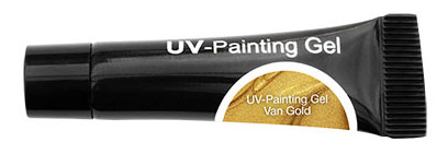 CND Гель-краска УФ / OH UV-Painting Gel Van Gold 5 мл