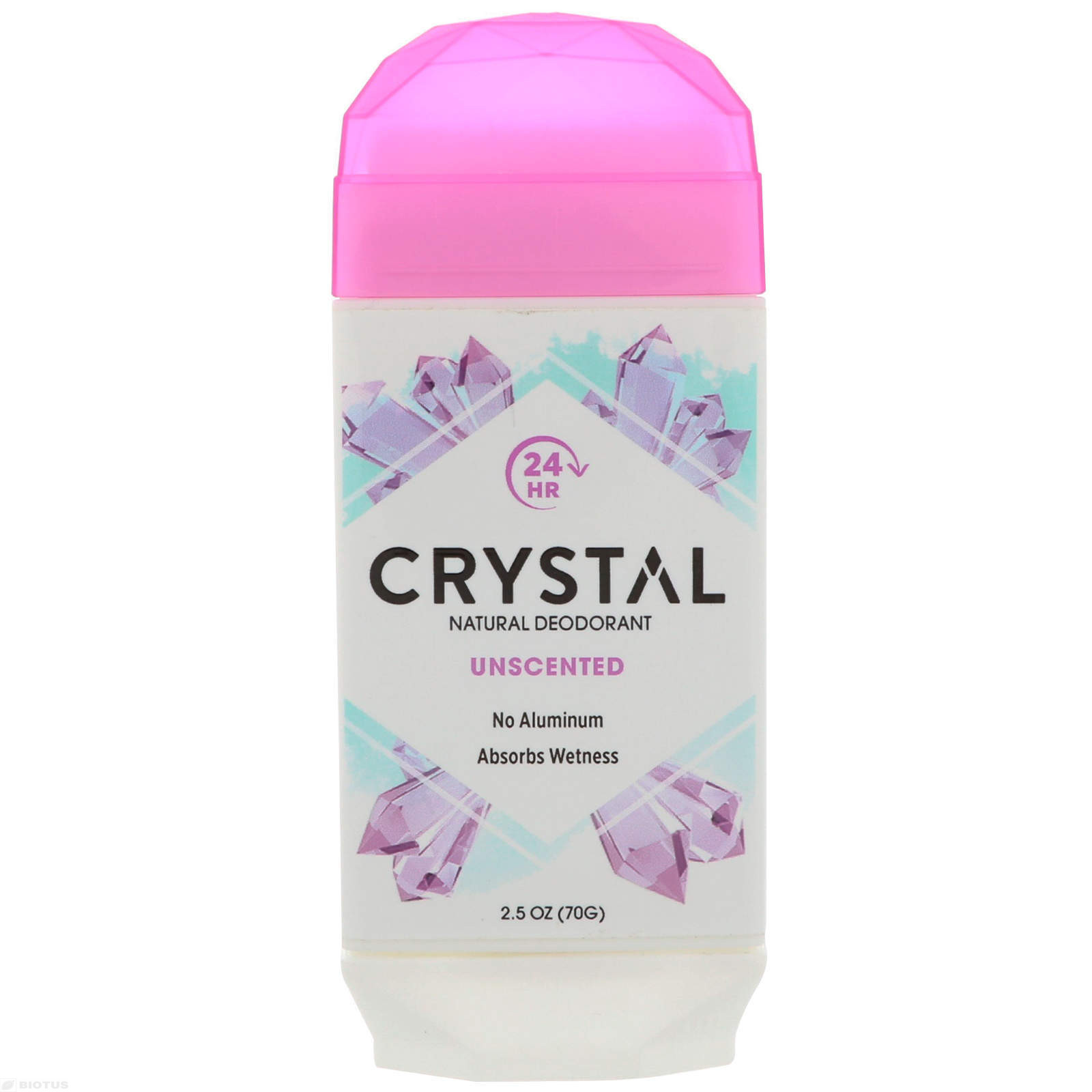 CRYSTAL Дезодорант твёрдый невидимый, без запаха / Crystal B