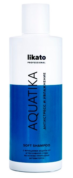 LIKATO PROFESSIONAL Софт-шампунь с коноплей для волос / AQUA