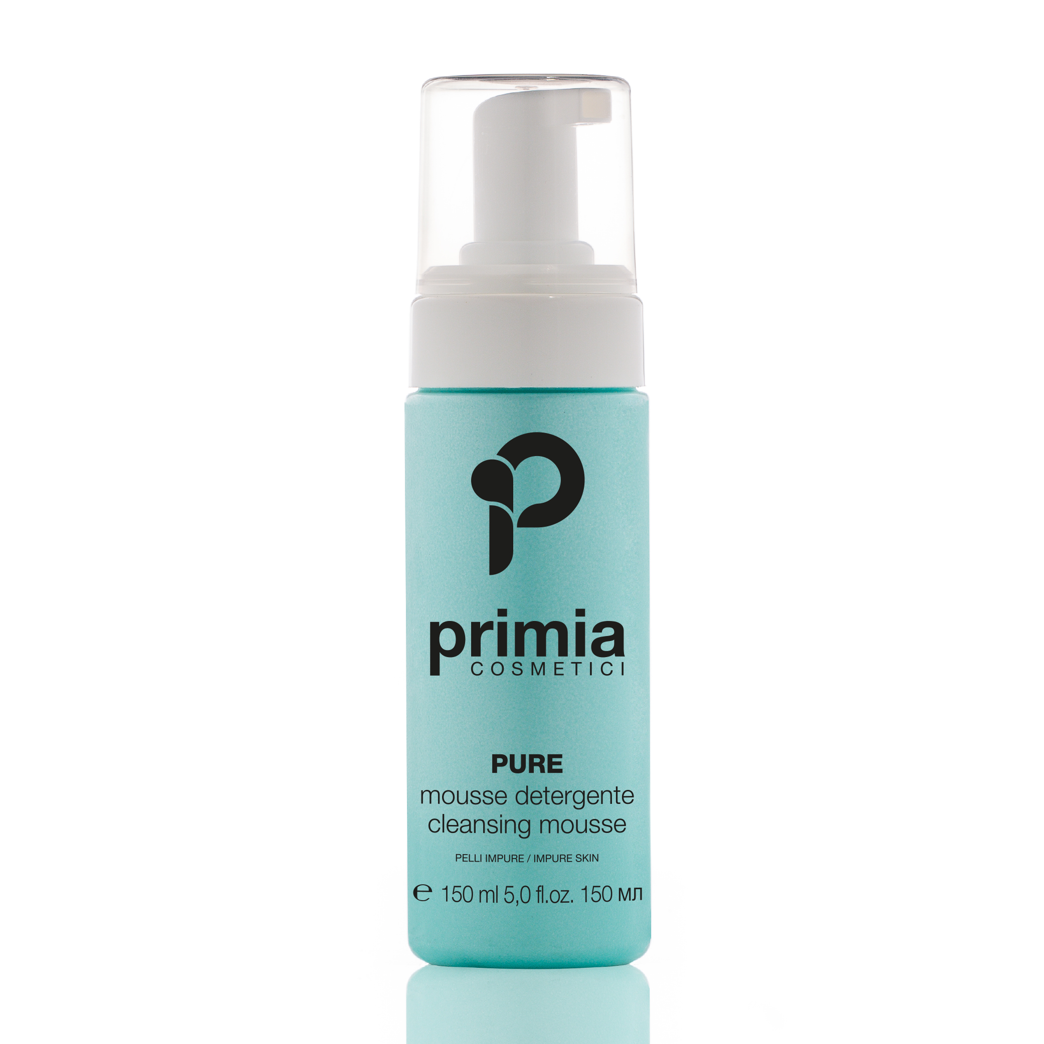 PRIMIA COSMETICI Мусс очищающий для жирной и комбинированной