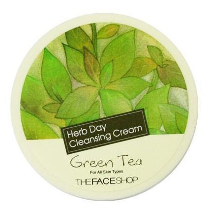 THE FACE SHOP Крем очищающий с экстрактом зеленого чая / Her