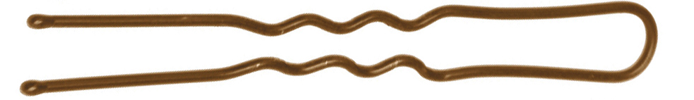 DEWAL PROFESSIONAL Шпильки коричневые, волна 45 мм, 200 г (в