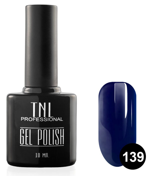 TNL PROFESSIONAL 139 гель-лак для ногтей, прусский голубой 1