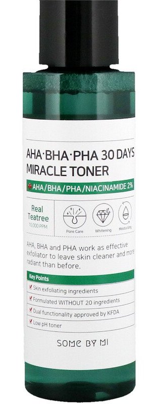 SOME BY MI Тонер с AHA/BHA/PHA кислотами для проблемной кожи