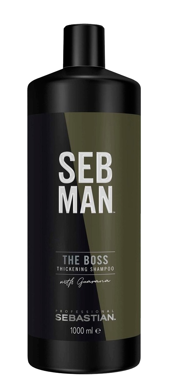 SEB MAN Шампунь освежающий для увеличения объема / THE BOSS 
