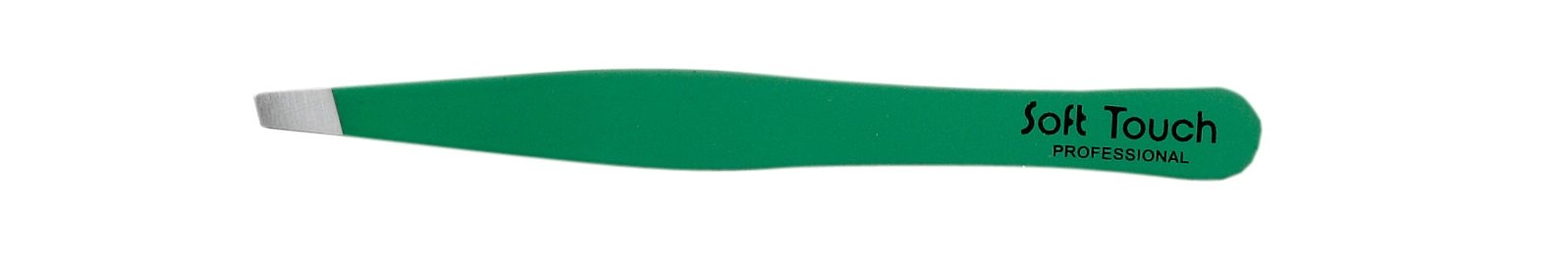 KIEPE Пинцет для бровей Soft touch зеленый
