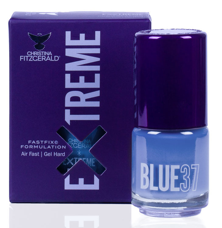 CHRISTINA FITZGERALD Лак для ногтей 37 / BLUE EXTREME 15 мл