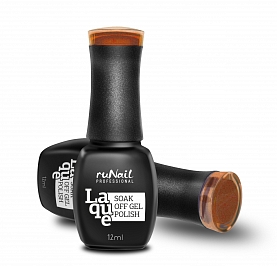 RuNail 2498 гель-лак для ногтей Бронзовый закат / Laque 12 м