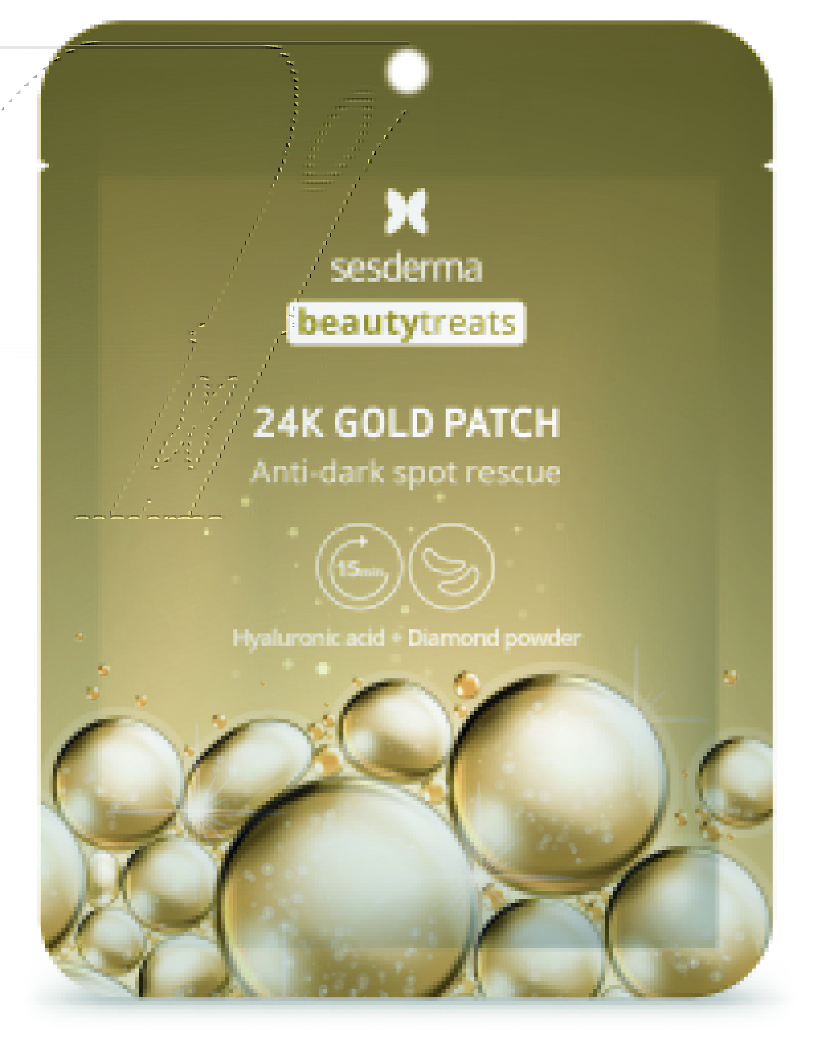 SESDERMA Маска-патч под глаза / BEAUTY TREATS 24K Gold patch