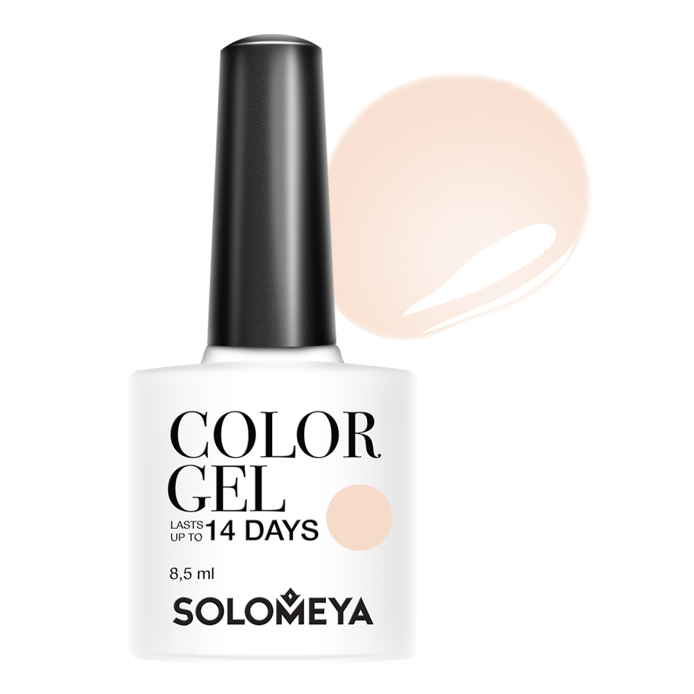 SOLOMEYA Гель-лак для ногтей 111 Бежевый кашемир / Color Gel