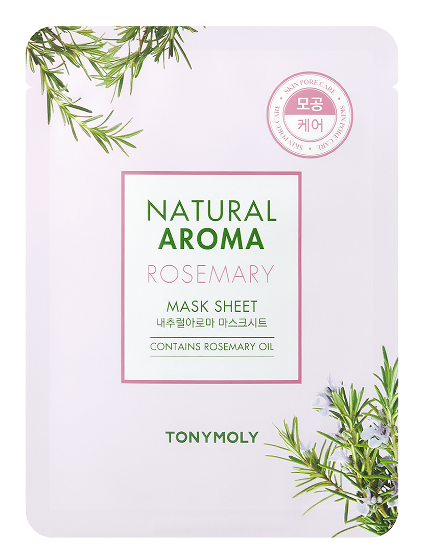 TONY MOLY Маска для лица / Natural Aroma Rosemary Oil Mask 2