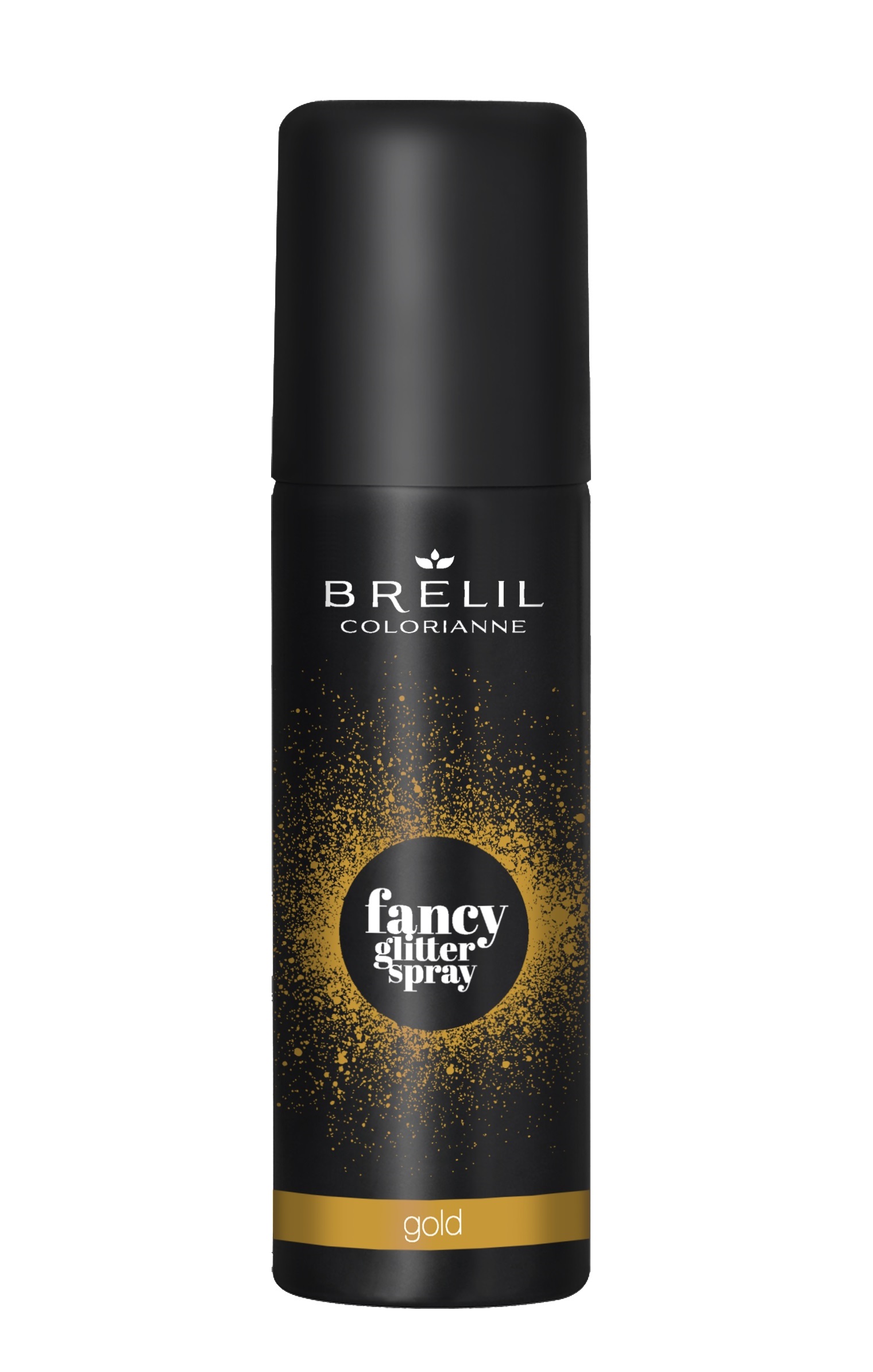 BRELIL PROFESSIONAL Спрей-блеск фантазийный для волос, золот