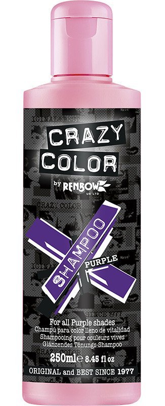 CRAZY COLOR Шампунь для всех оттенков пурпурного / Vibrant C