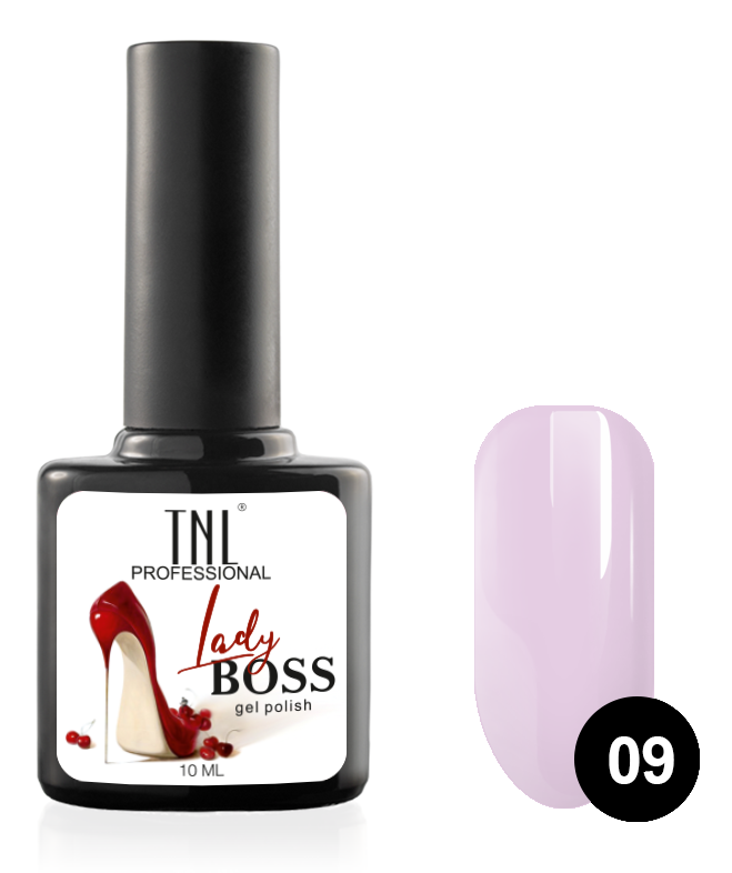 TNL PROFESSIONAL 09 гель-лак для ногтей / Lady Boss 10 мл