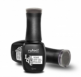 RuNail 1811 гель-лак для ногтей Безлунная ночь / Laque 12 мл