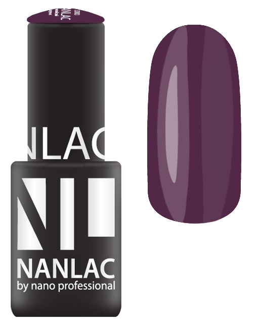 NANO PROFESSIONAL 2151 гель-лак для ногтей, сливовый виссон 