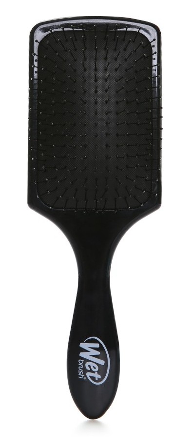 Wet Brush Щетка для спутанных волос, прямоугольная, черная /