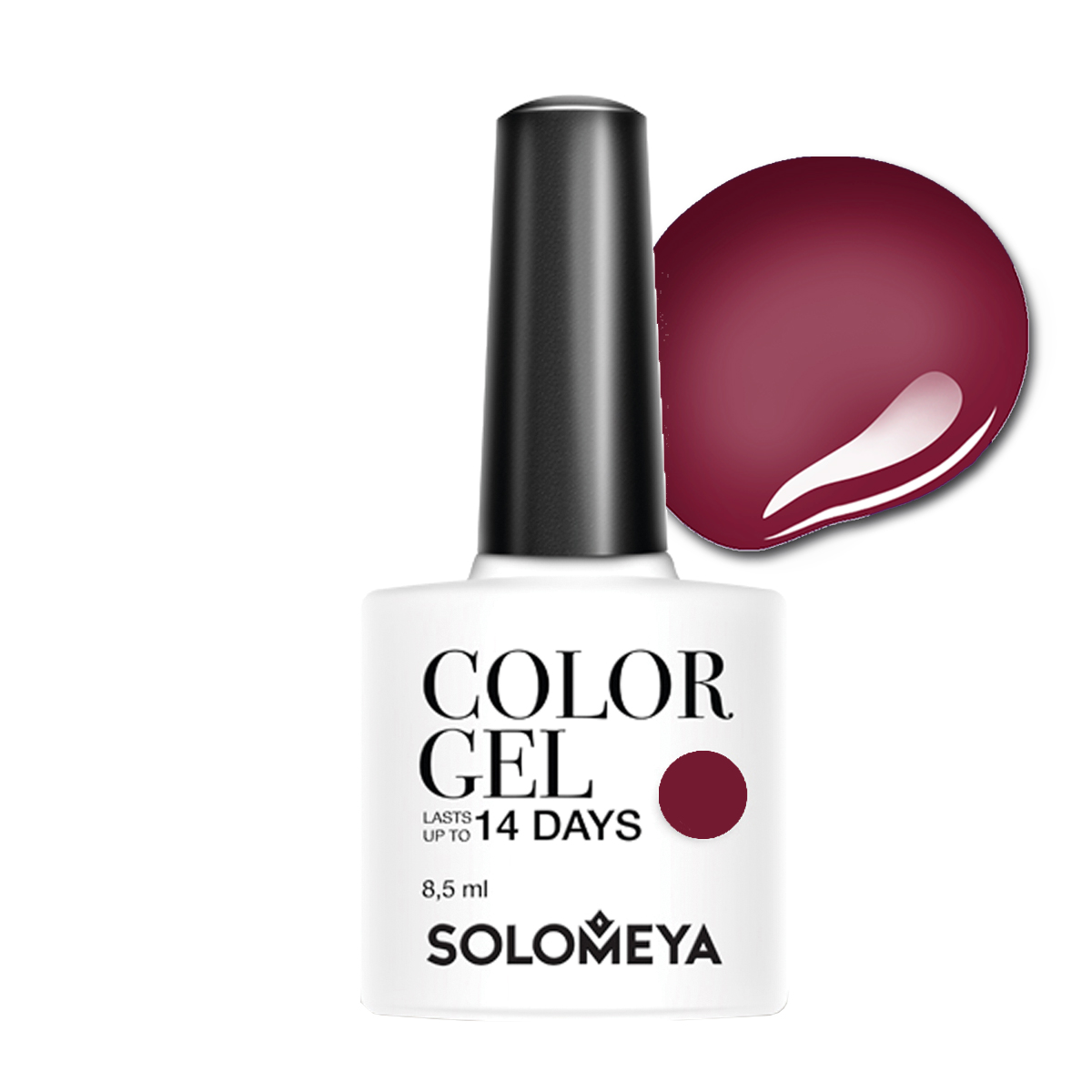 SOLOMEYA Гель-лак для ногтей SCG087 Виктория / Color Gel Vic