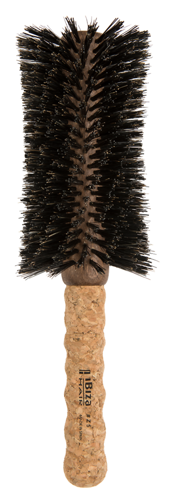 IBIZA HAIR Щетка вогнутая для укладки волос, диаметр 80 мм (