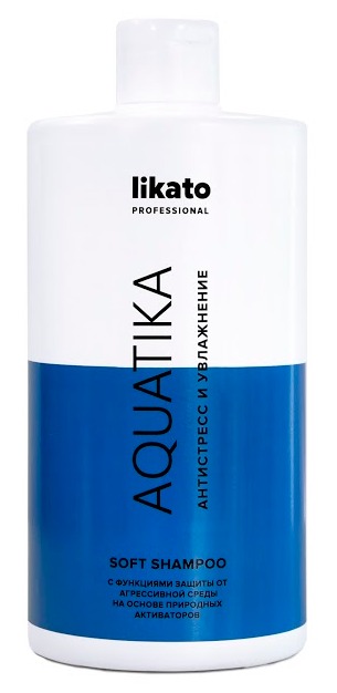 LIKATO PROFESSIONAL Софт-шампунь с алоэ для волос / AQUATIKA