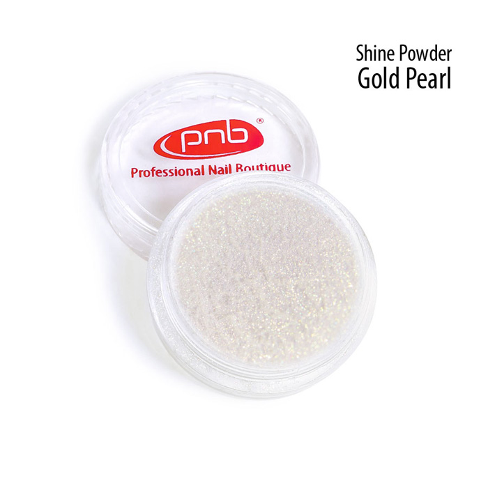 PNB Втирка-блеск золотой жемчуг / Shine Powder PNB, Gold Pea