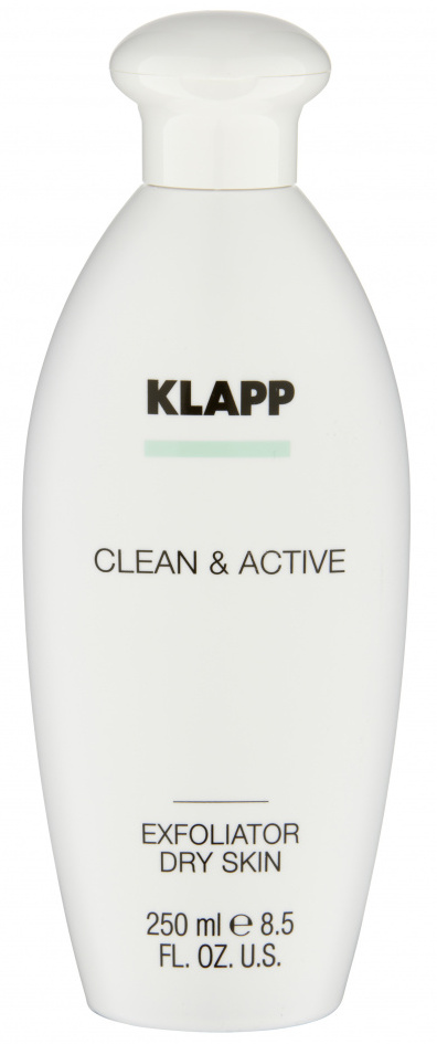 KLAPP Эксфолиатор для сухой кожи / CLEAN & ACTIVE 250 мл