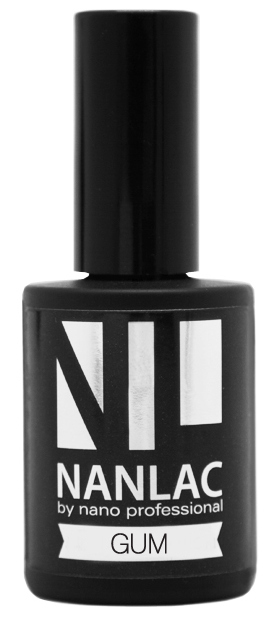 NANO PROFESSIONAL Гель-лак базовый для ногтей / NANLAC Gum 1