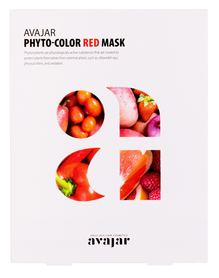 AVAJAR Маска питательная для лица / Phyto-Color Red Mask 10 