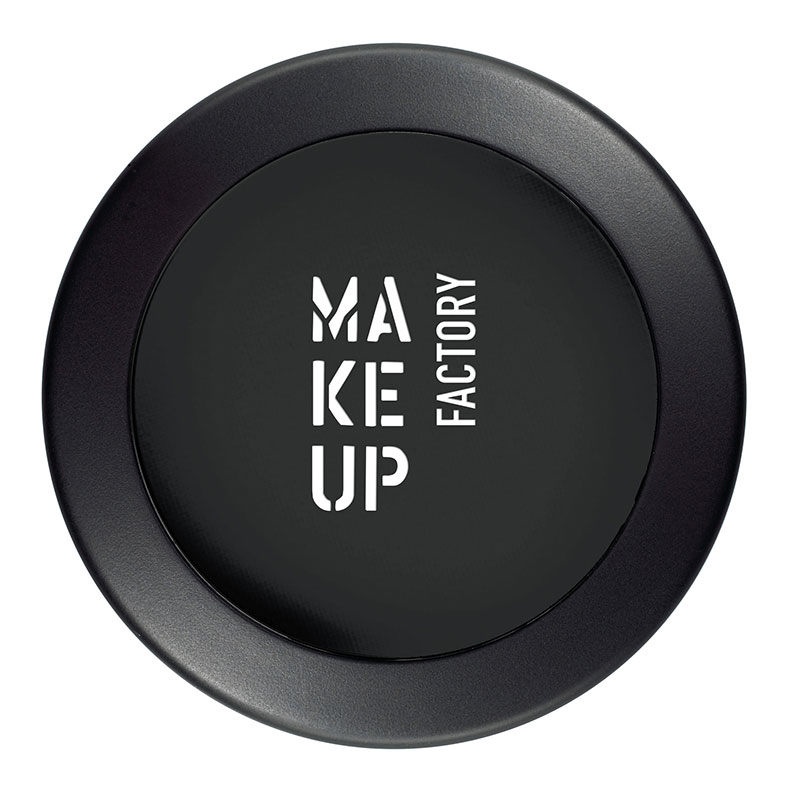 MAKE UP FACTORY Тени одинарные матовые для глаз, 02 черный к