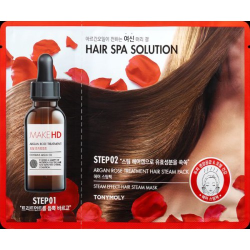 TONY MOLY Маска для волос / Make HD Argan Rose Hair Pack 35 