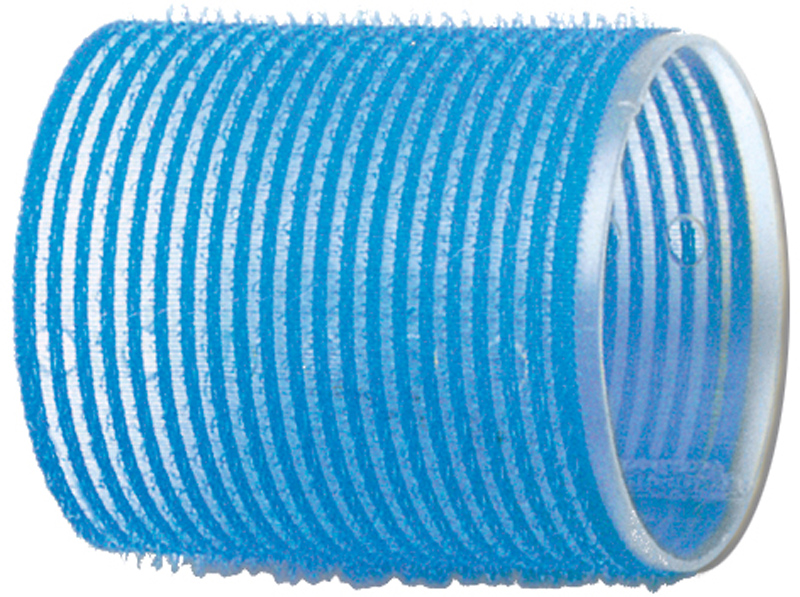 DEWAL PROFESSIONAL Бигуди-липучки голубые d 55 мм 6 шт/уп