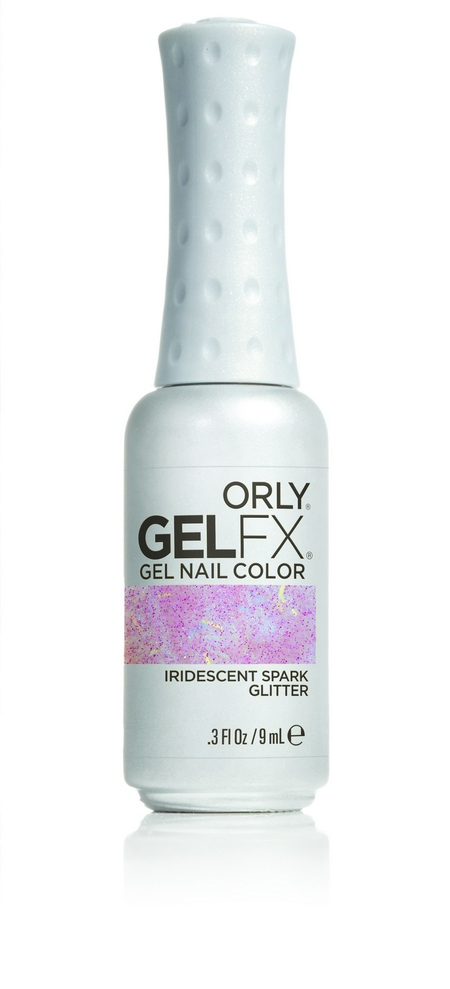 ORLY 32 гель-лак для ногтей / Iridescent Spark Glitter GEL F