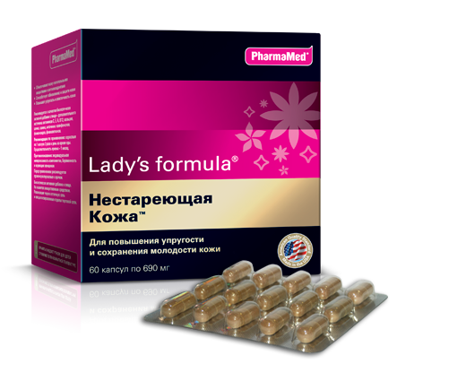 LADY'S FORMULA Нестареющая кожа, капсулы № 60