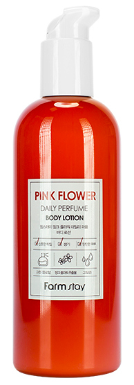 FARMSTAY Лосьон парфюмированный с экстрактом розовых цветов 
