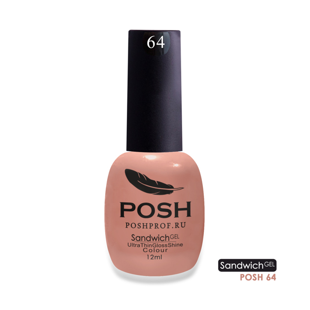 POSH 64 гель-лак для ногтей Древесная нота / SENDVICH GEL UV