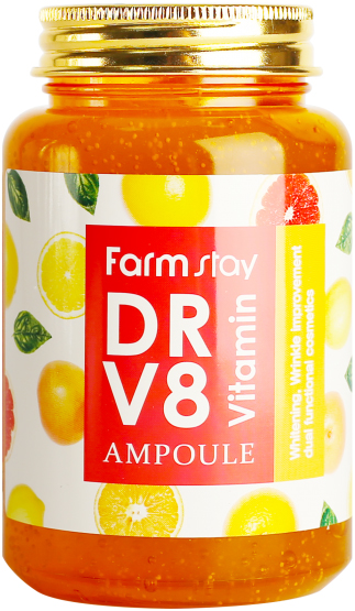 FARMSTAY Сыворотка ампульная с витаминами / DR-V8 Line 250 м