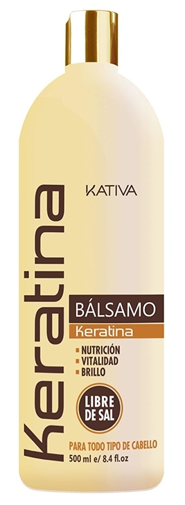 KATIVA Бальзам-кондиционер укрепляющий с кератином для всех 