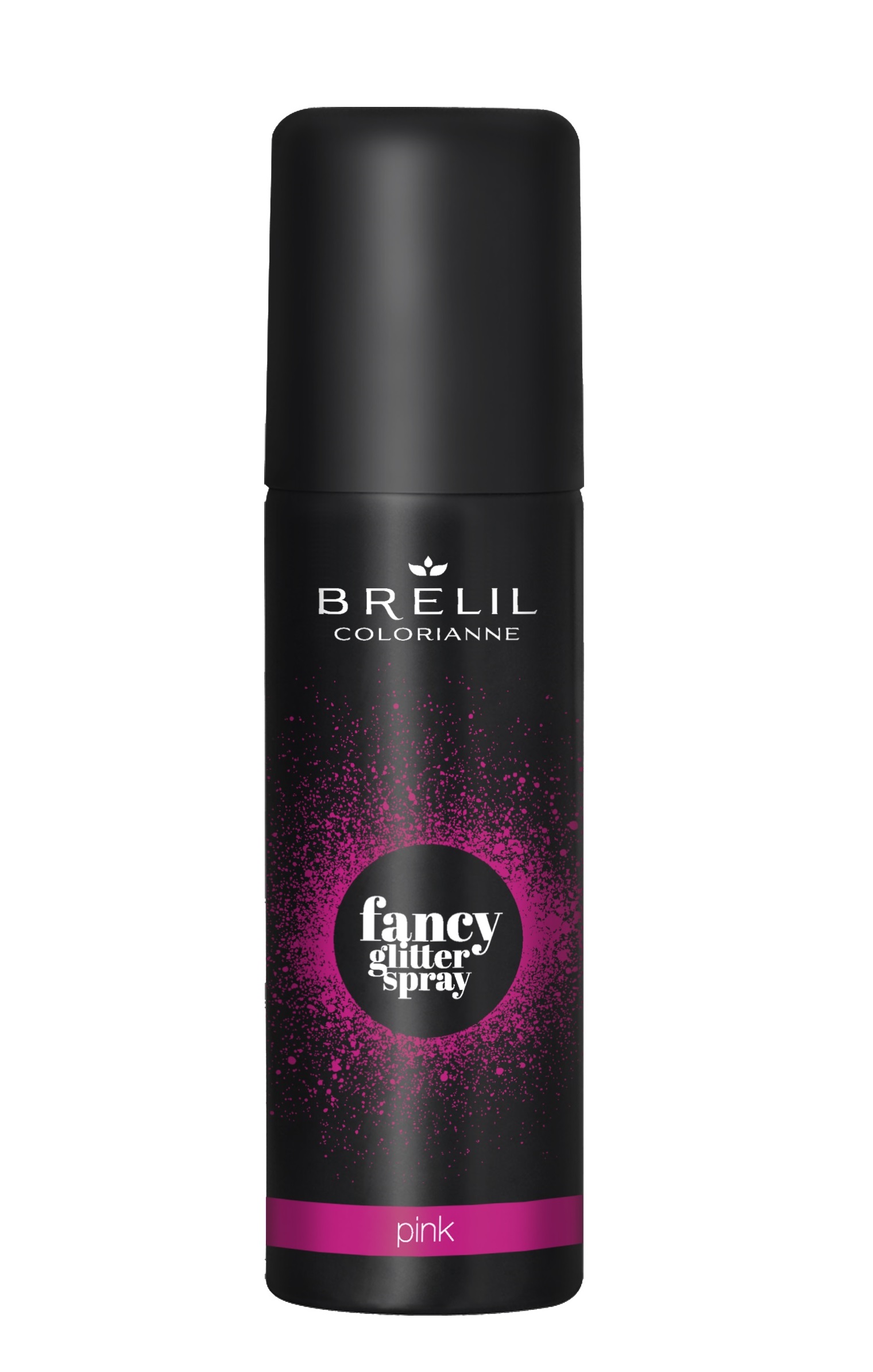 BRELIL PROFESSIONAL Спрей-блеск фантазийный для волос, розов