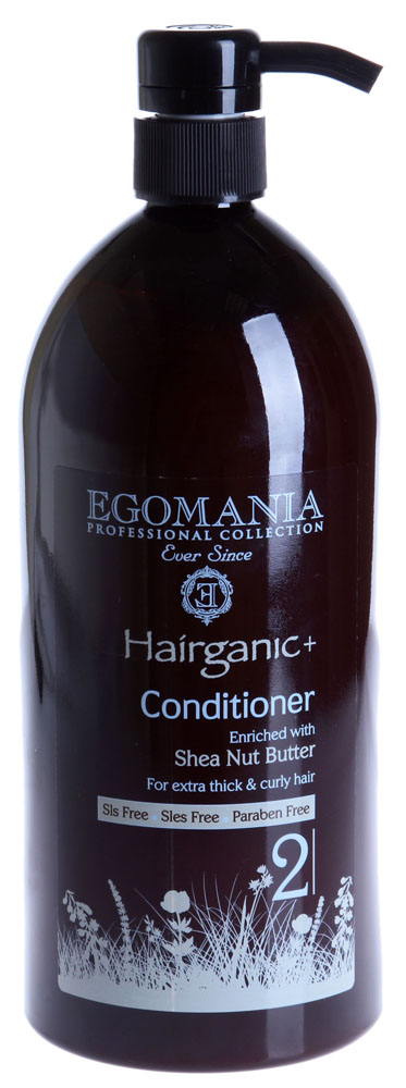 EGOMANIA Кондиционер с маслом ши для густых, вьющихся волос 