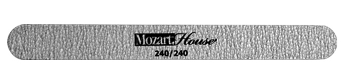 MOZART HOUSE Пилка профессиональная на деревянной основе зеб