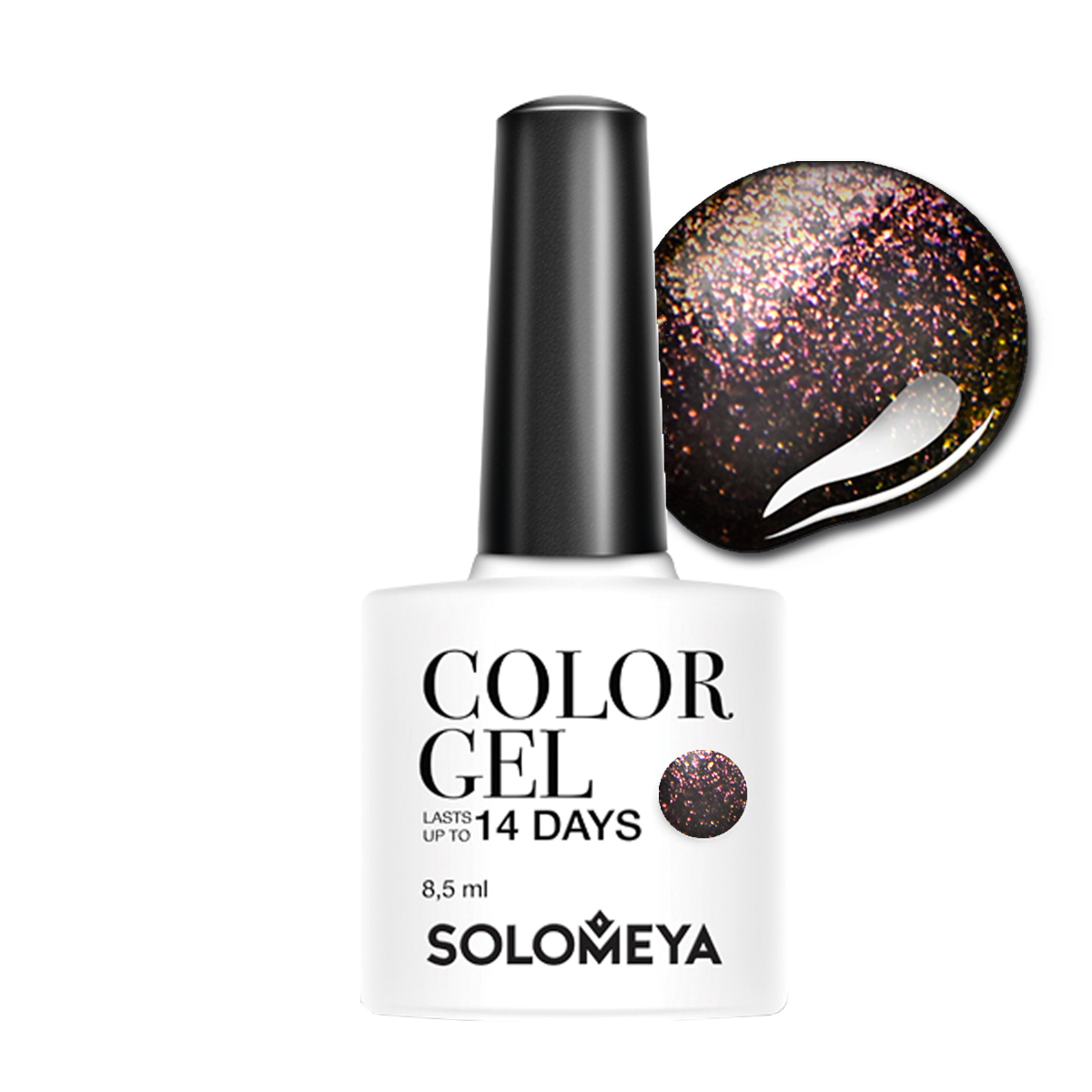 SOLOMEYA Гель-лак для ногтей SCGС022 Звездная пыль / Color G