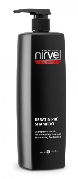 NIRVEL PROFESSIONAL Шампунь кератиновый перед выпрямлением, 