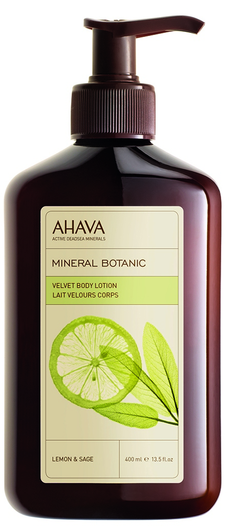AHAVA Крем бархатистый для тела, лимон и шалфей / Mineral Bo