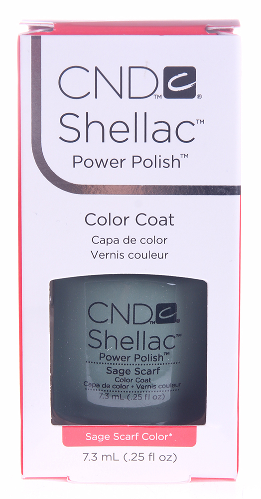 CND 045S покрытие гелевое / Sage Scarf SHELLAC 7,3 мл