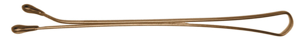 DEWAL PROFESSIONAL Невидимки коричневые, прямые 60 мм, 200 г