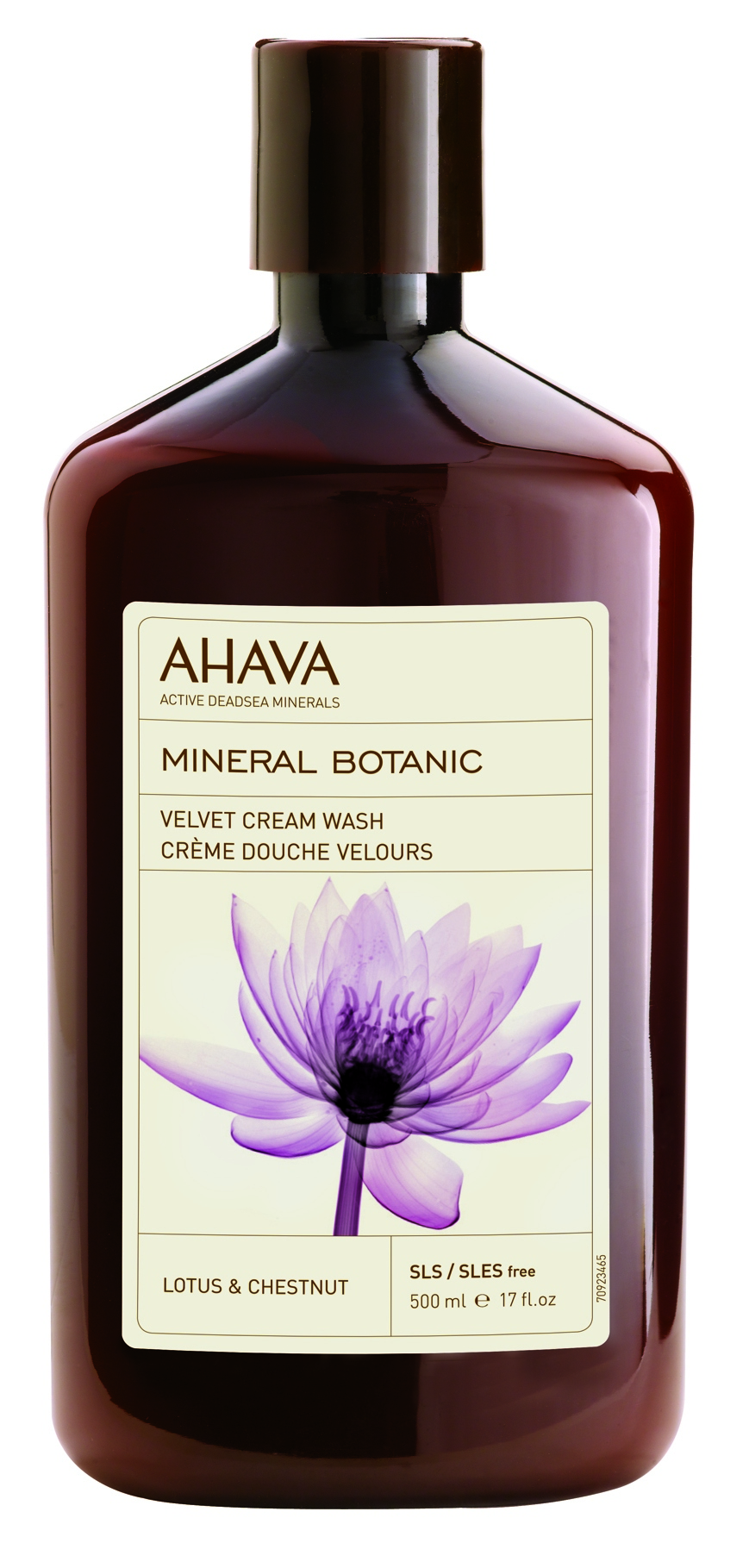AHAVA Крем-мыло жидкое бархатистое, лотос и каштан / Mineral