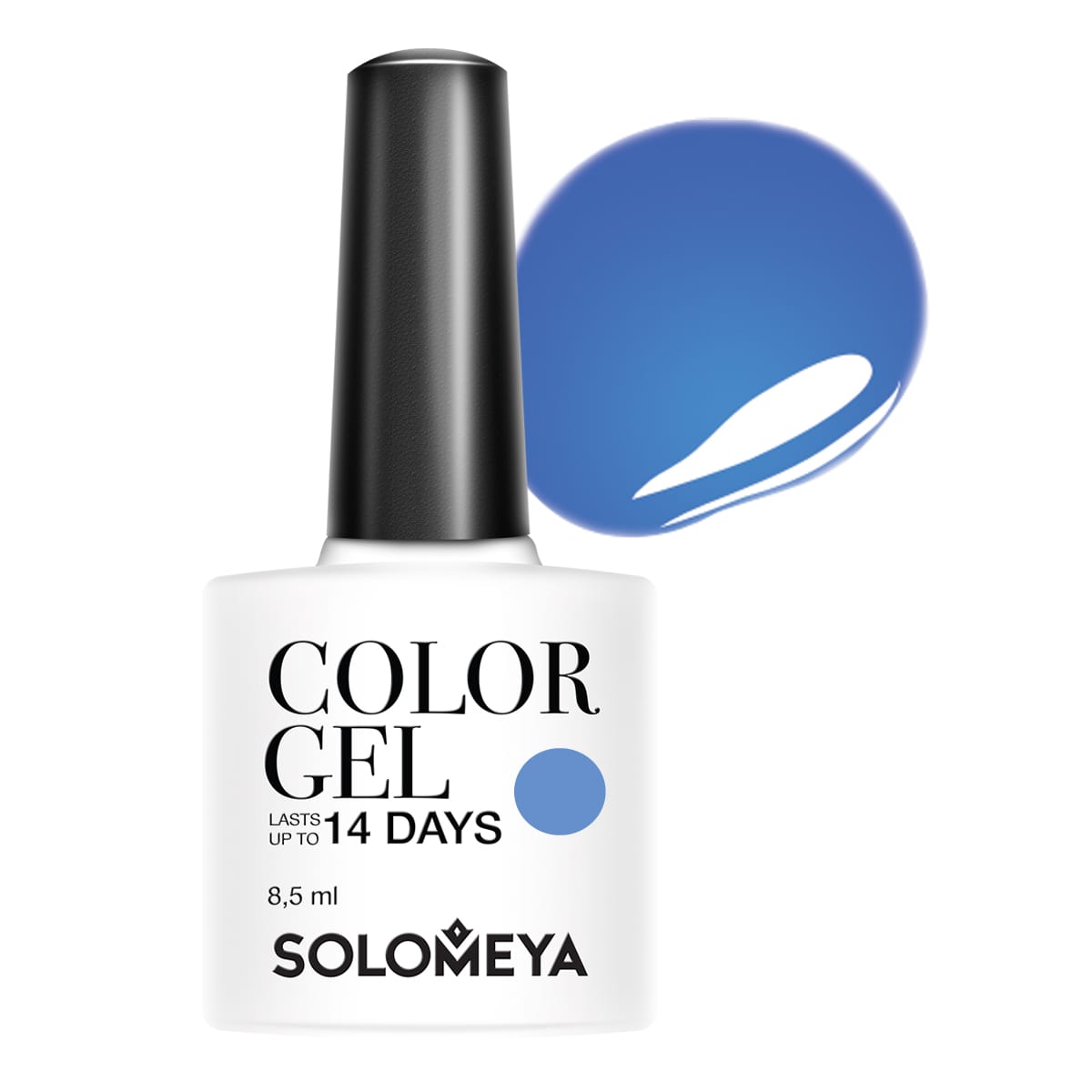 SOLOMEYA Гель-лак для ногтей SCGT025 Морфо / Color Gel Morph